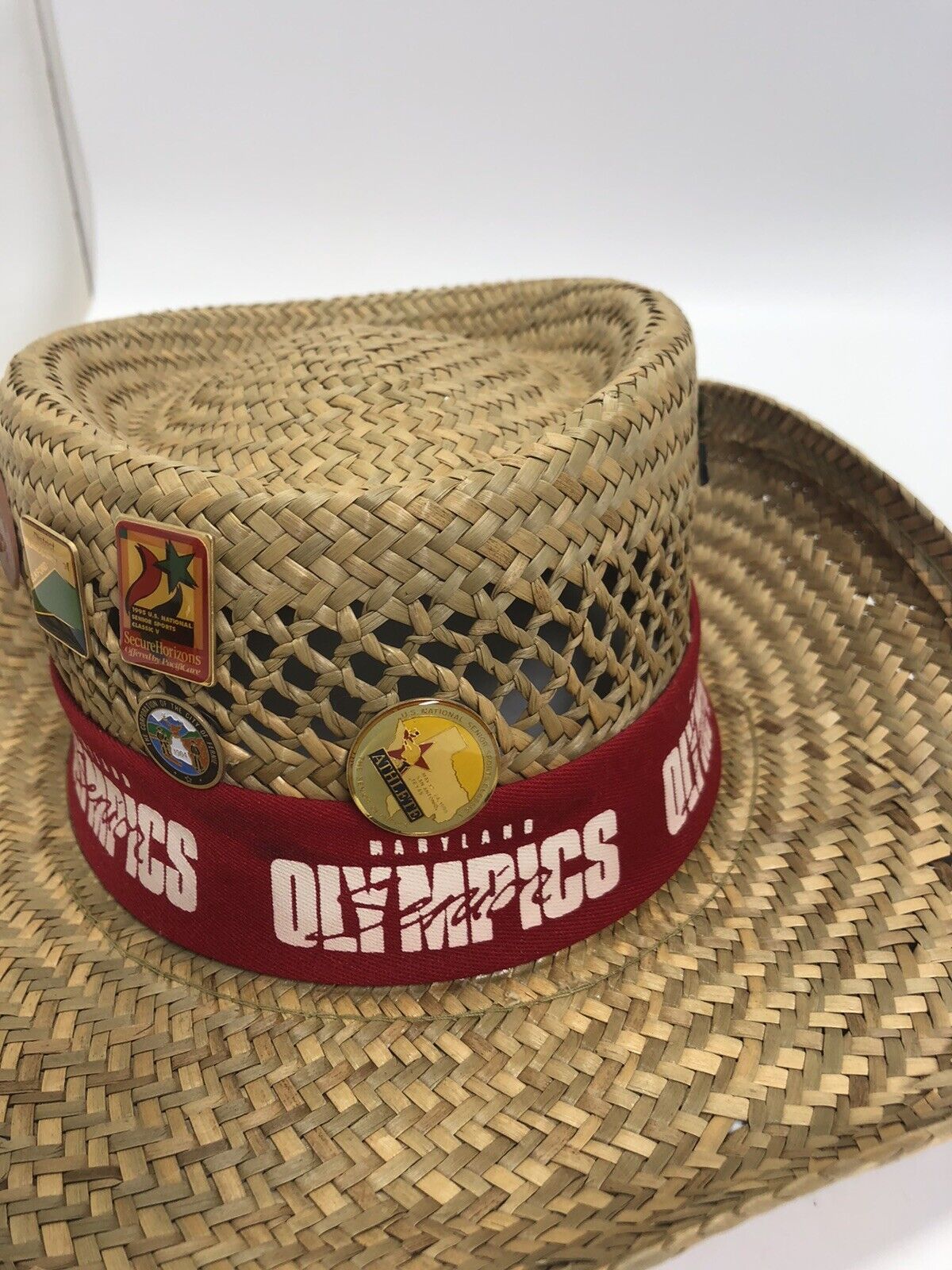 Olympic Maryland Vintage Hat with Pins