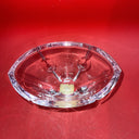 Lenox Leaded Crystal Bud Vase, 7” & Pink Candy Bowl,6 3/4”