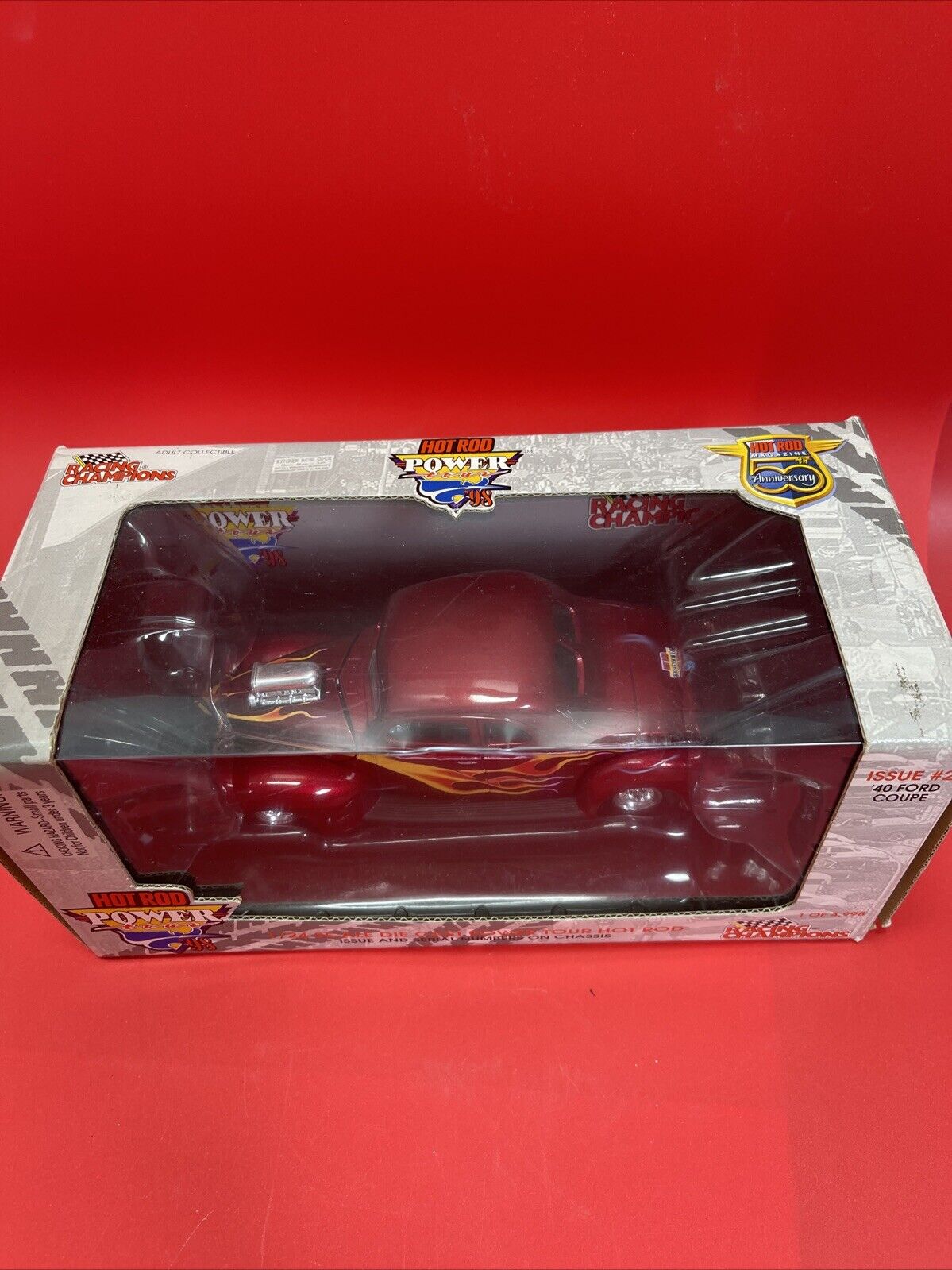 Racing Champions Hot Rod Power Tou Issue #2 1940 Ford Coupe 1:24 Scale Diecast