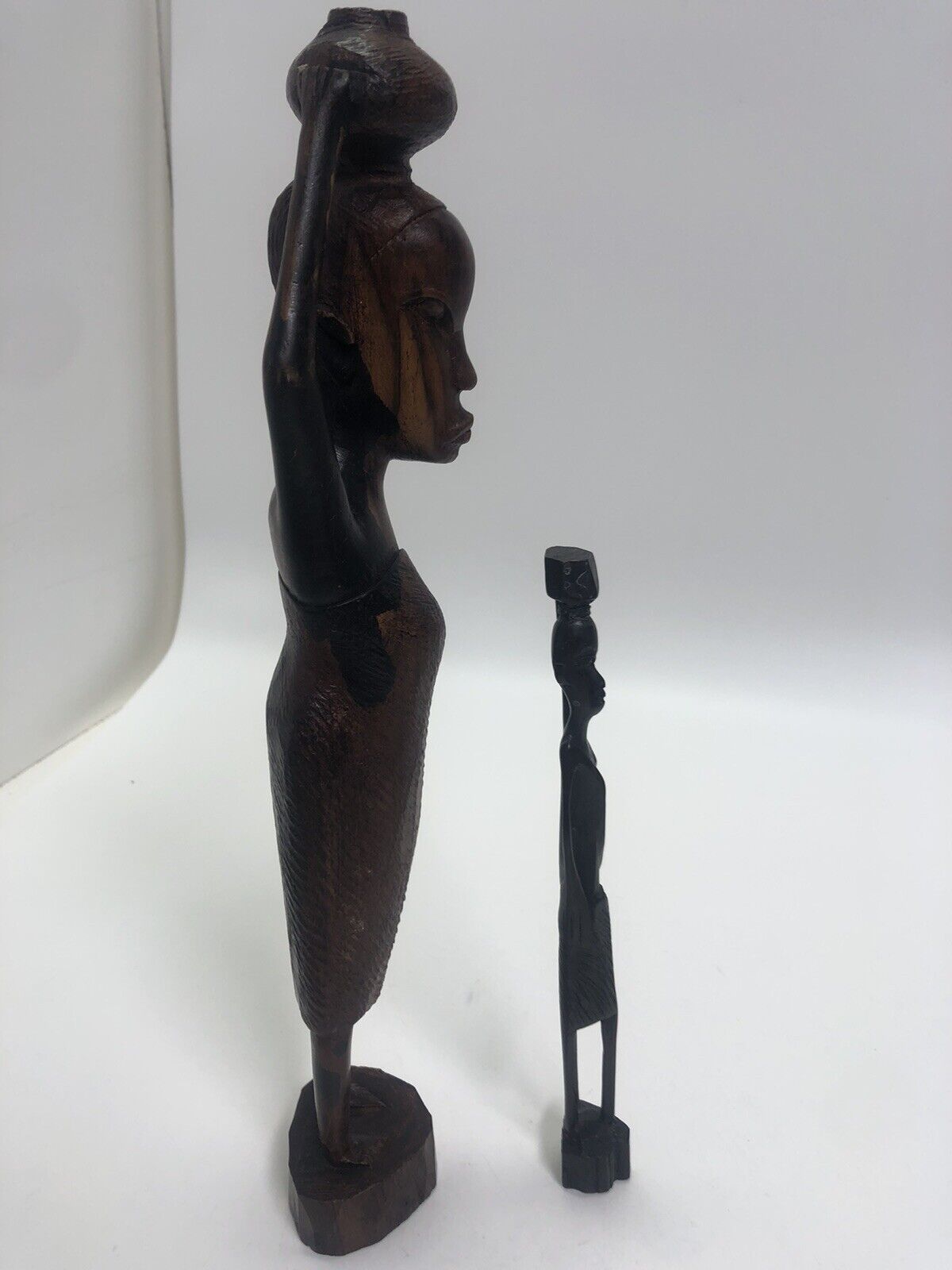 Handcrafted  Native Woman  From Hati Set of 2