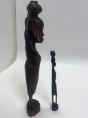 Handcrafted  Native Woman  From Hati Set of 2