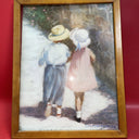 IVAN ANDERSON S.A.i. "SECRETS"  Boy & Girl Print SIGNED & FRAMED