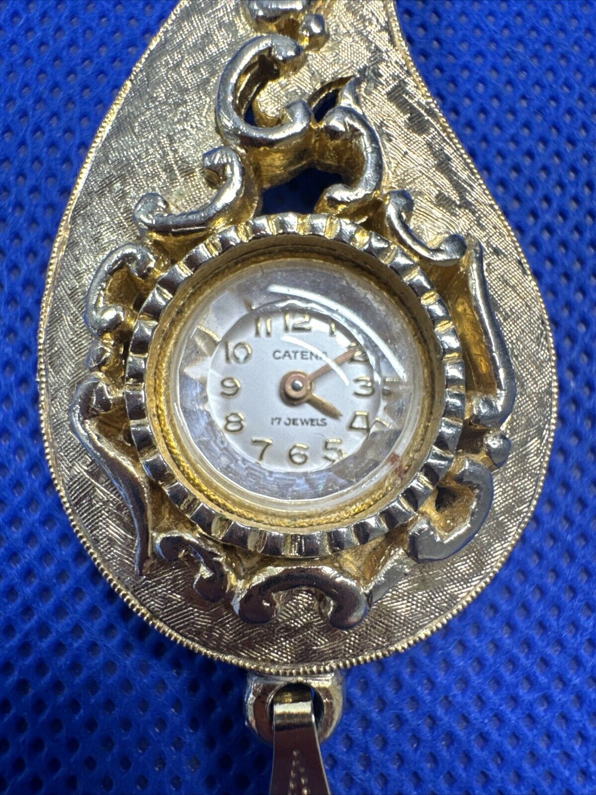 Vintage Catena Women's Pendant Watch/ For Repairs