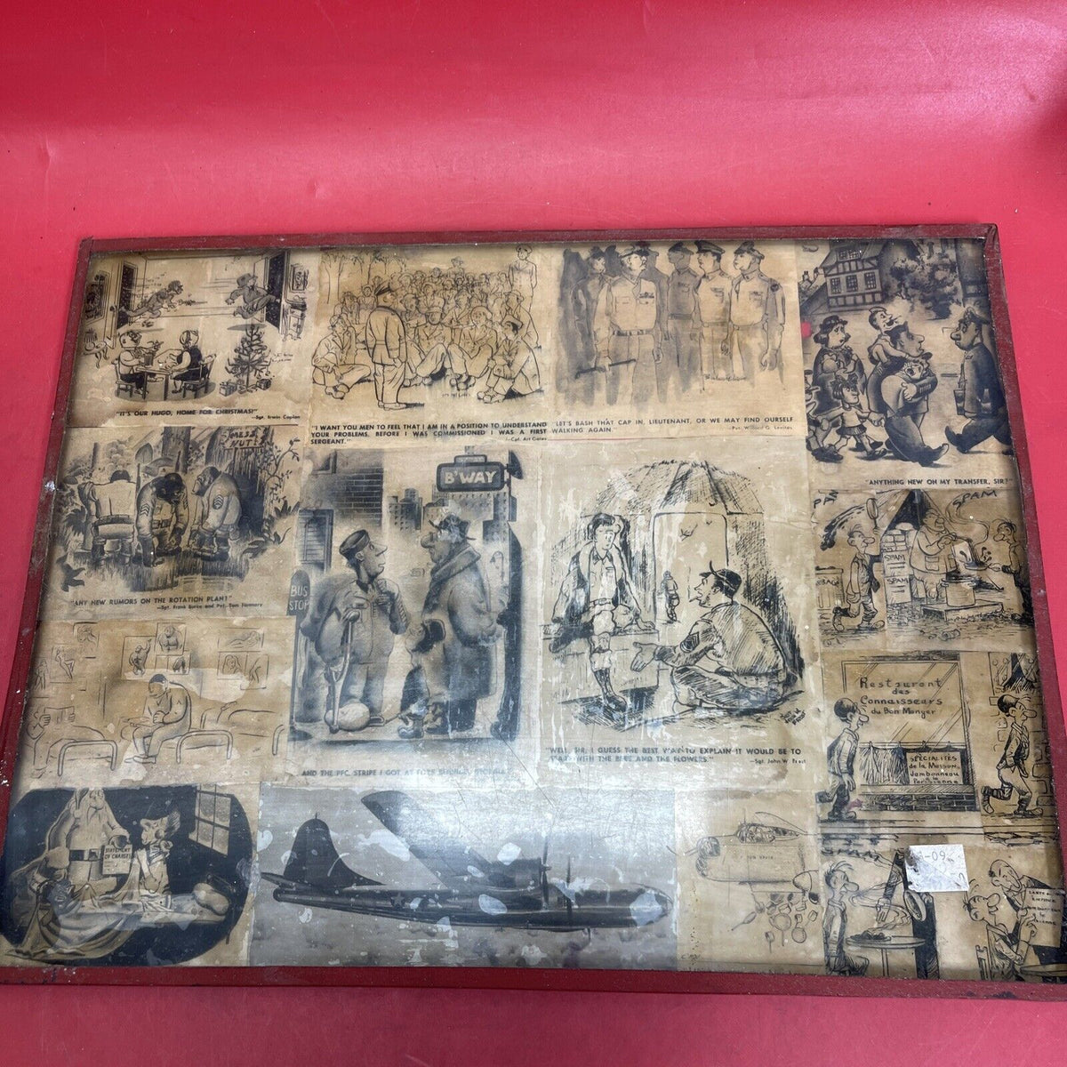 Vintage Comics cut from newspapers from the 1970s
