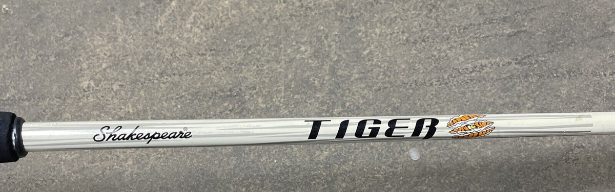 Shakespeare Tiger TIGBLKSP 70 2M 7’0” 2-piece Spinning Fishing Rod & Reel