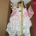 Vintage "ANGEL " By Holly Hunt 15" Angel Porcelain Doll.570/750