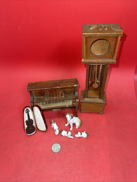 Vintage Dollhouse Furniture Lot  #9