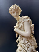 Rudolstadt Germany Porcelain Figurine Sculpture 18”