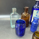 Vintage Medicine Bottles/ Lot Of 10
