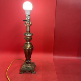 Decorative Metal Table Lamp 17" Tall