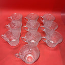 Vintage Elements23-Piece Glass Punch Bowl Set