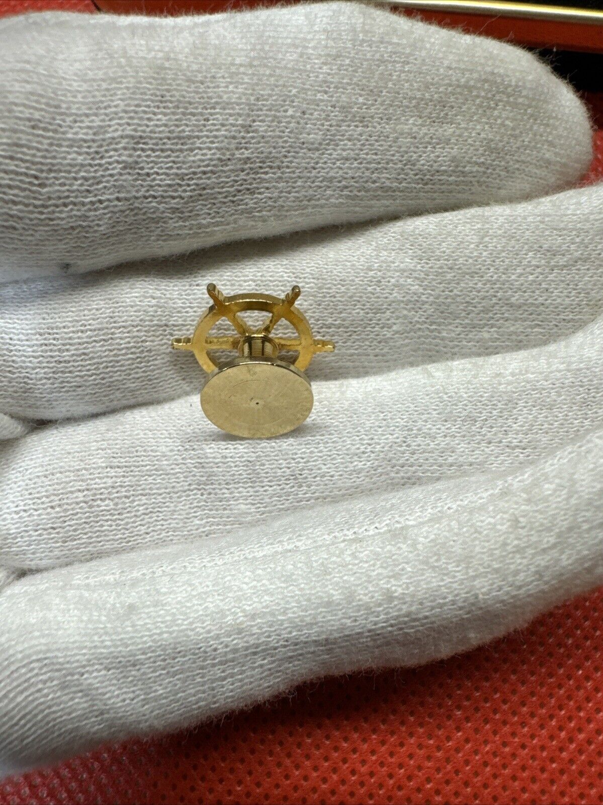 Vintage The Competition Gold Tone Cufflinks And 4 Pin