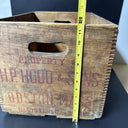 Milk Carton H.P. HOOD & SONS VINTAGE Tongue And Groove
