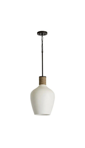 Capital Lighting Fixtures 340614PW Destin Pendant Dark Pewter