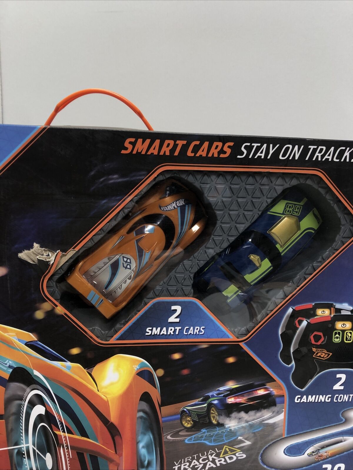 HotWheels Ai Intelligent Race System Hot Wheels Slot Less Race Track Smart Car
