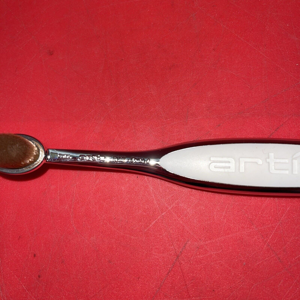 Artis Elite Collection Make-Up Whine Finish Cosme Fibre 5 Brush Set Used #3