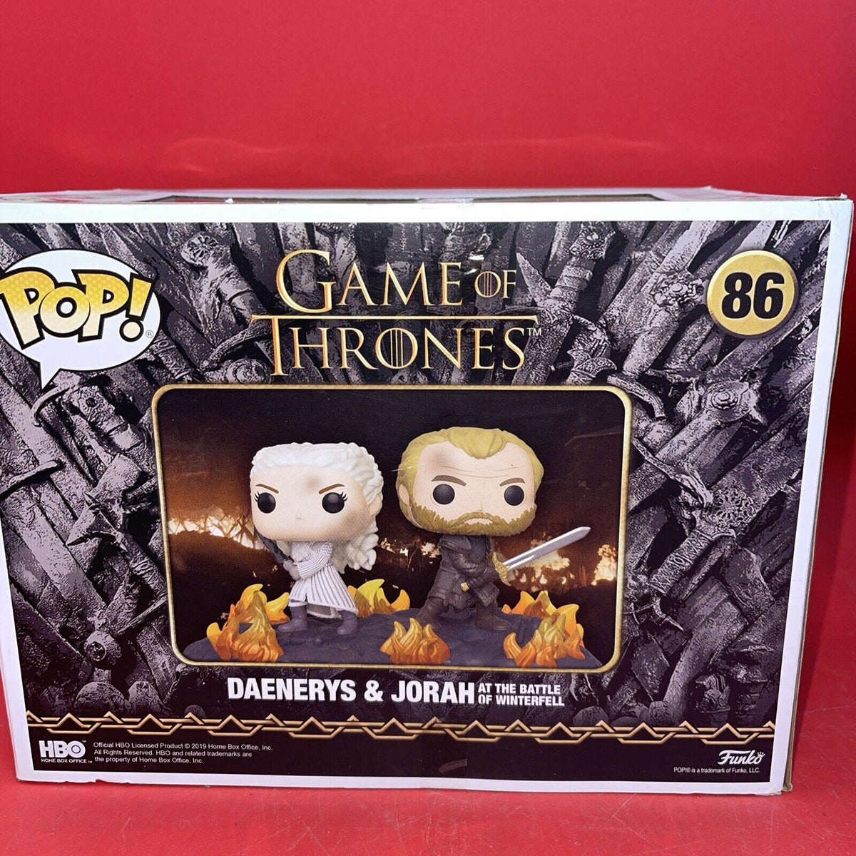 Funko POP! Daenerys & Jorah  #86 -Game Of Thrones,POP Games #487,#625 Lot 3