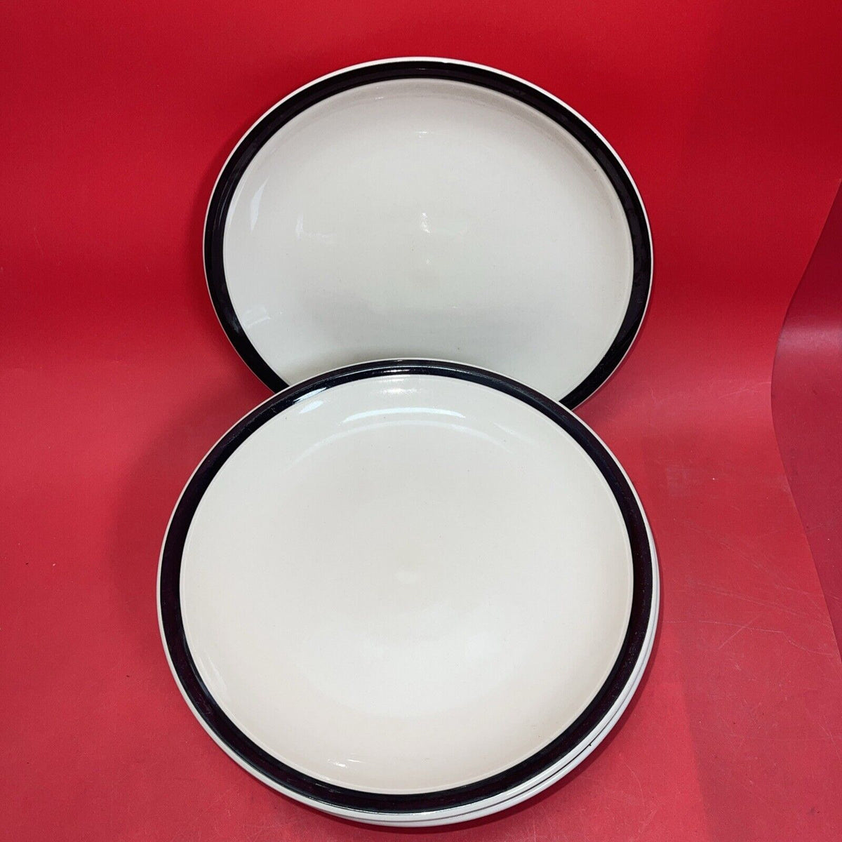 Set Of 8 Casuals by China Pearl VTG Dinner Plates 10”