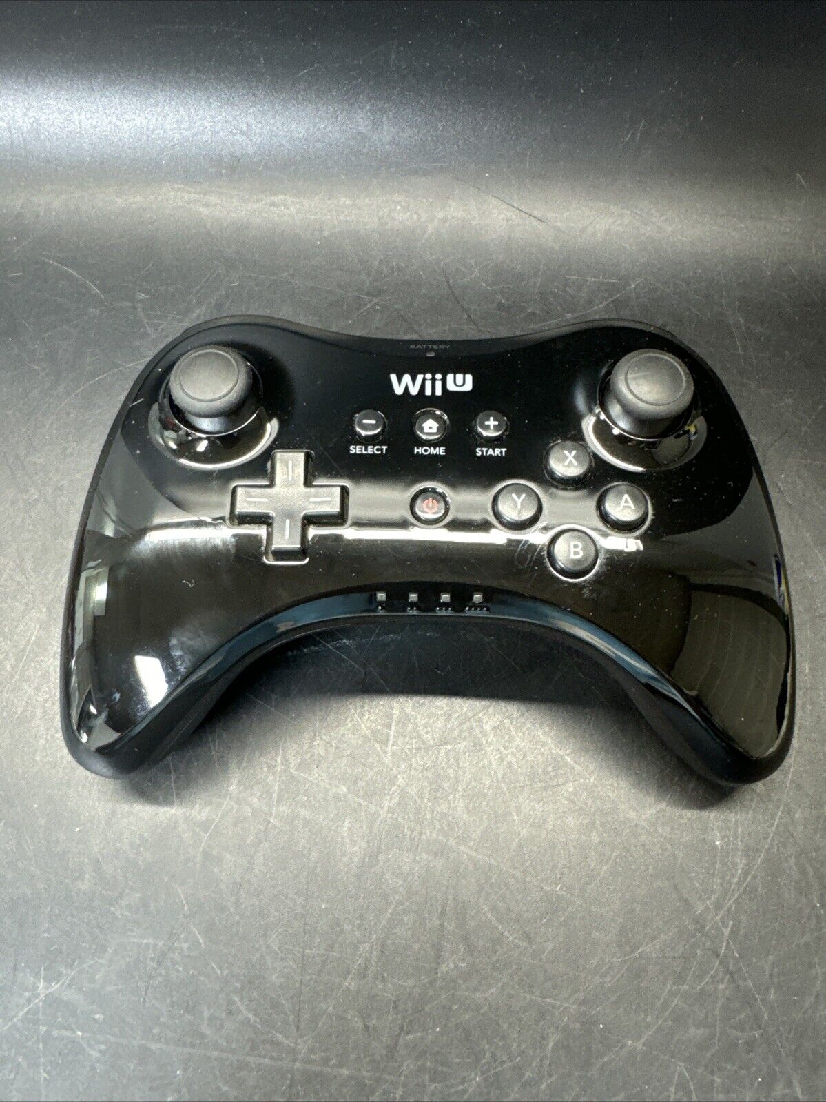 Nintendo Wii Black Wireless Pro Controller WUP-005