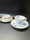 Vintage Various Mini Cup and Saucer/ Set Of 3