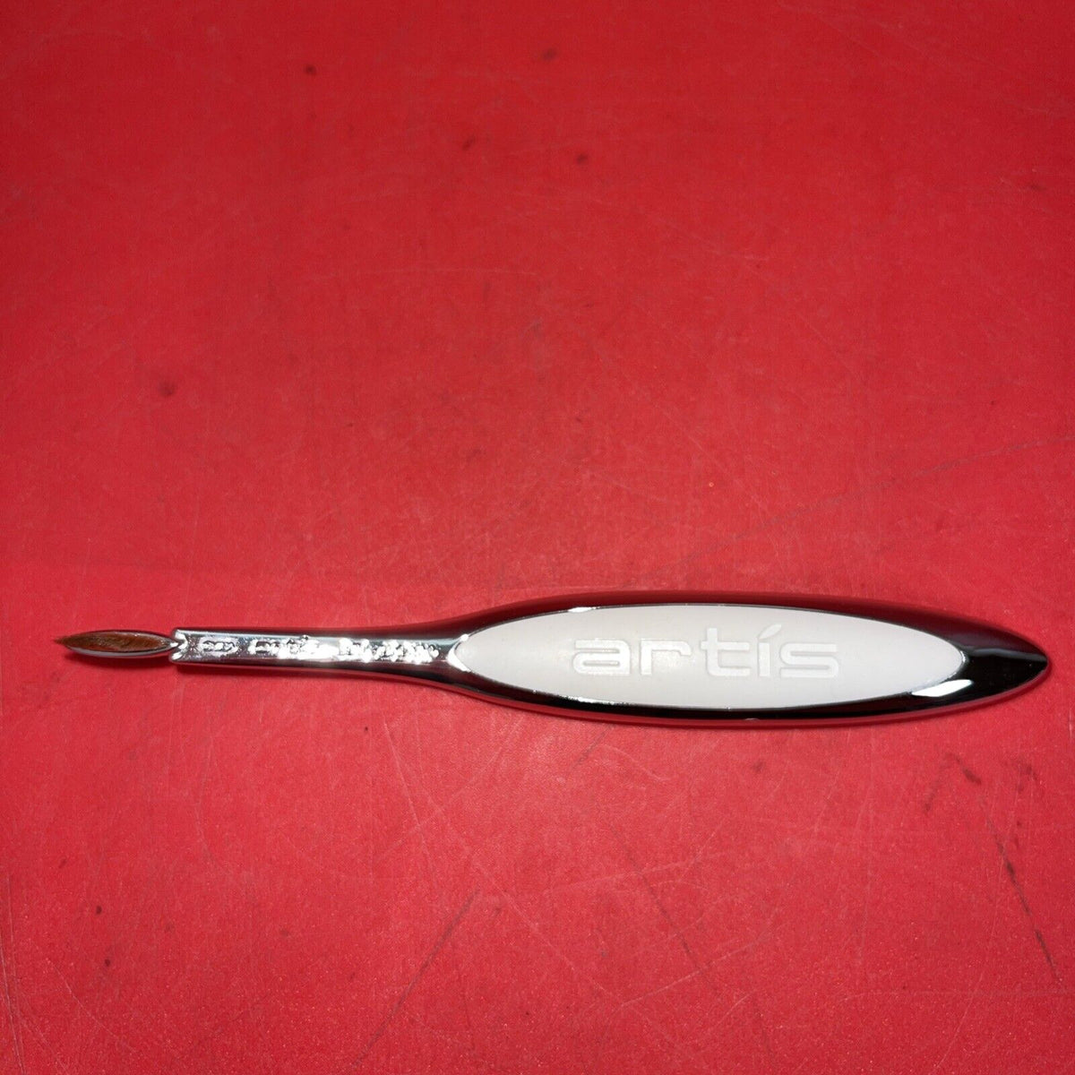 Artis Elite Collection Make-Up Whine Finish Cosme Fibre 5 Brush Set Used #3