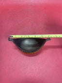 Kashkul Begging Bowl Kashmir Handcrafted Papier Mache Lacquer Brass Dish