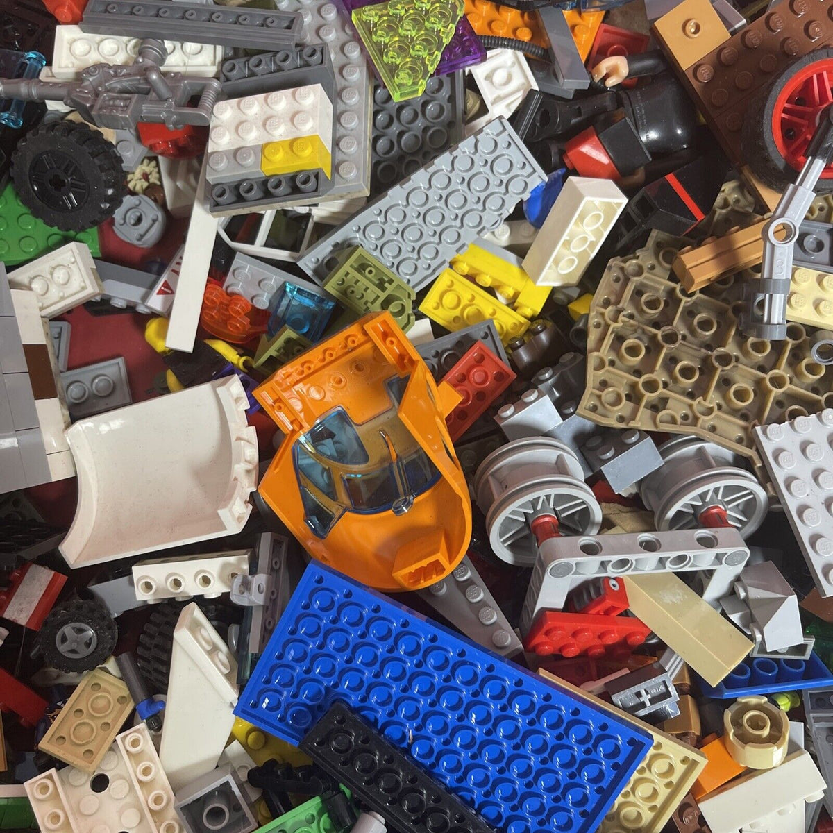 Lego Lot Bulk Mixed Building Bricks Blocks Parts Pieces Lot A 3lbs #3