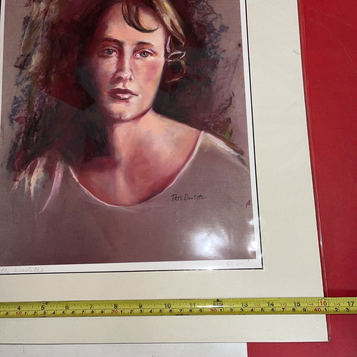 Helen (De Clasper)White Was Painted by Patti Doolittle Giclee Print 9/100