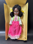 BEAUTIFUL VINTAGE Doll Amy 9.5”, Made In Hong Kong