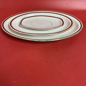 VINTAGE CARLSBAD CHINA SERVING PLATE Kaiserin Maria Theresia Lot 3