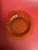 Vintage Indiana Carnival Glass "Pebble Tree Of Life" Plate. 7.5"