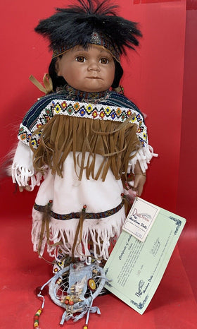 Limited Edition Native American Duck House Heirloom Doll 0348/5,000