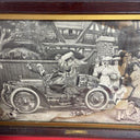 Vintage Late 1800's Walter Appleton Clark Orig Print "When an Owner Drives"