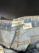 Eddie Bauer Womens Natural Fit Light Wash Denim Blue Jeans Size 10