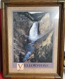 Vintage Yellowstone Framed Wall Poster