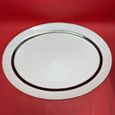 A Mikasa Fine China Narumi Large Serving Platter &  Divided Dish  #5353