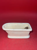 Antique  bath with taps for dolls house