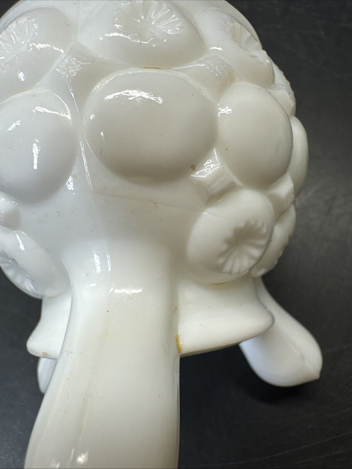 Vintage Kemple Milk Glass Candle Stick Holders 3in