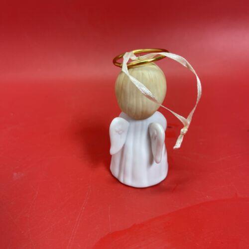 Vintage ceramic angel bell set 3
