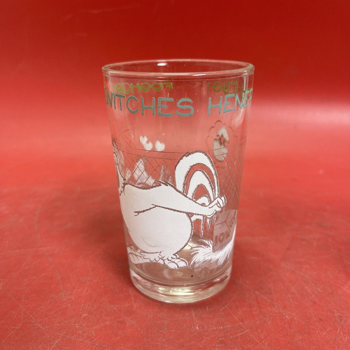 Vintage 1970s Archie & Warner Bros Comics Juice Glasses - Set Of 4