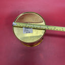 Vintage Fortunoff  Solid Brass Round Flower Pots Set of 2