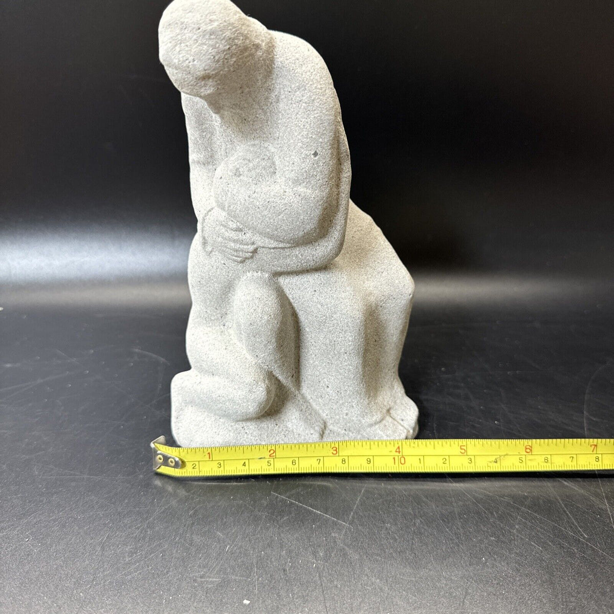 Forde Crafts Older Man Gives Comfort Sculpture Kilcullen Ireland