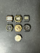 7 Various Branded Wrist Watches, For Parts!!!/ #9
