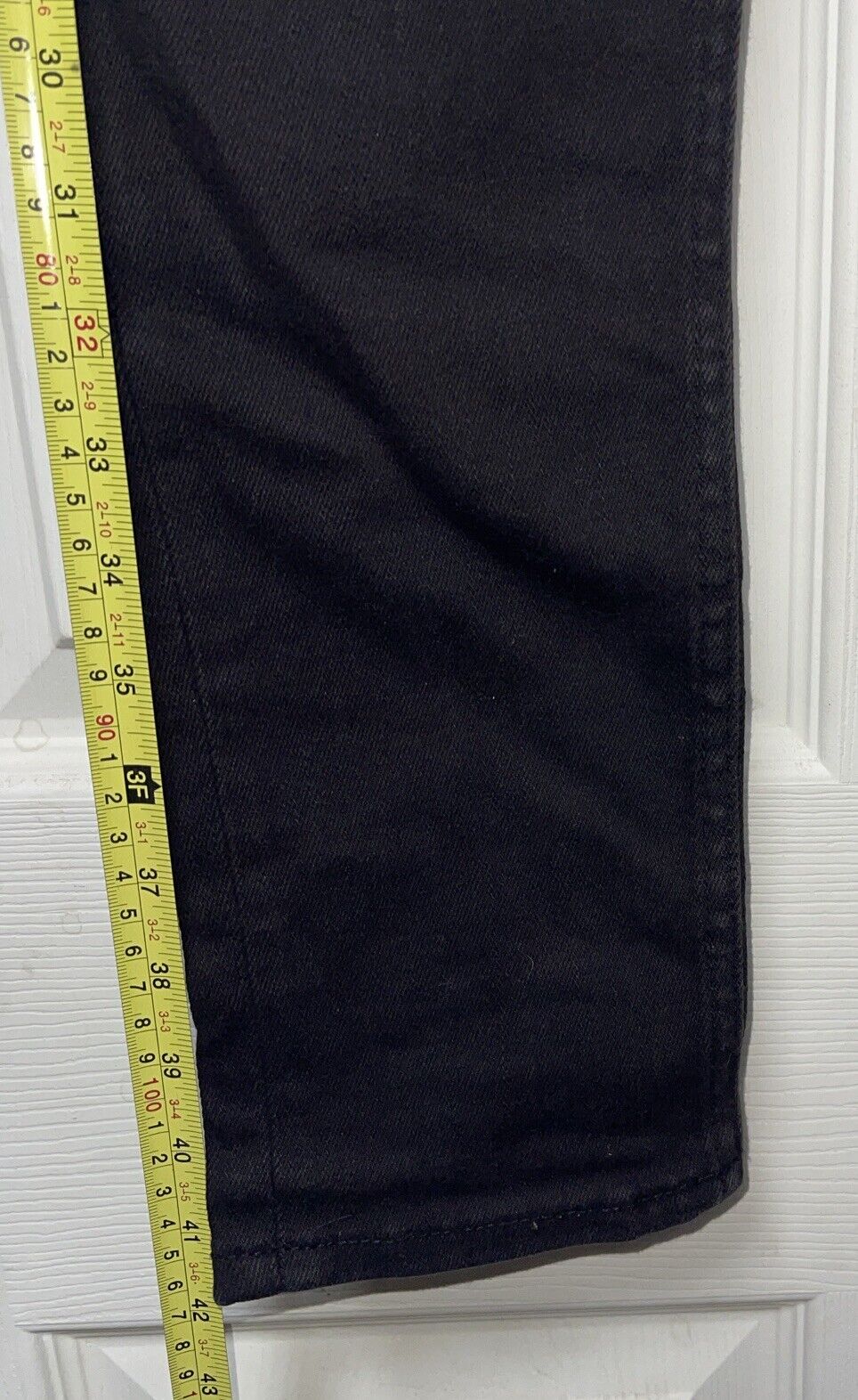 KSUBI Jeans Mens 34 Black Van Winkle Ace Button Fly Stretch