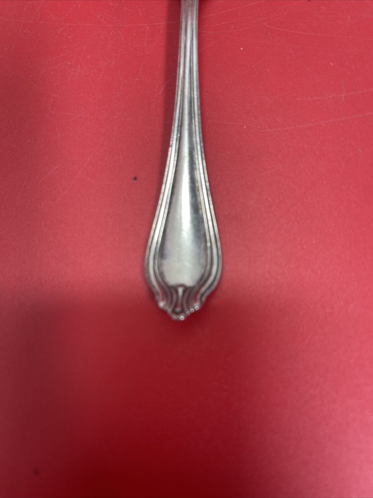 Serving fork for cold meat lot 4 #4