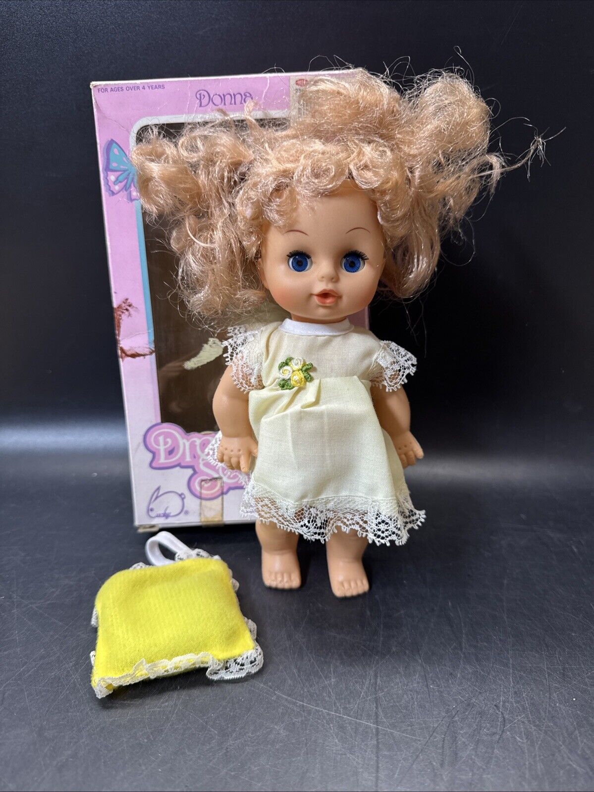 Vintage Dreamland Series Doll Donna 1989/ The Box Is Damaged