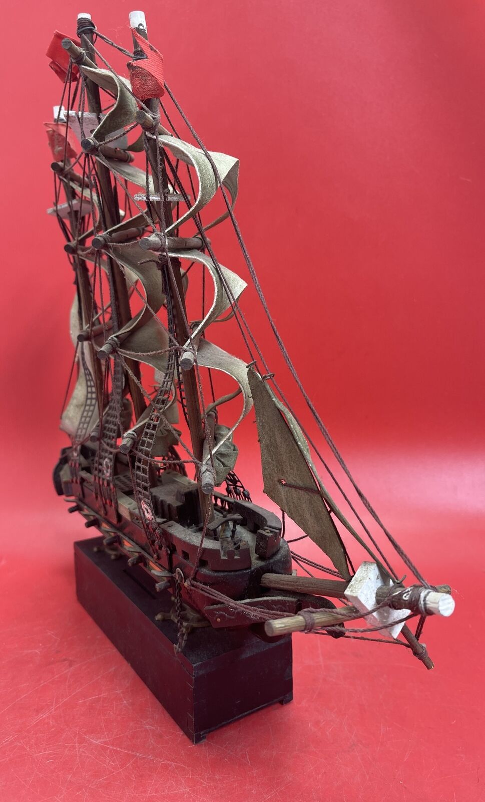 Fragata Espanola 1780 Spanish Naval War Ship Replica Sailboat Model Wood