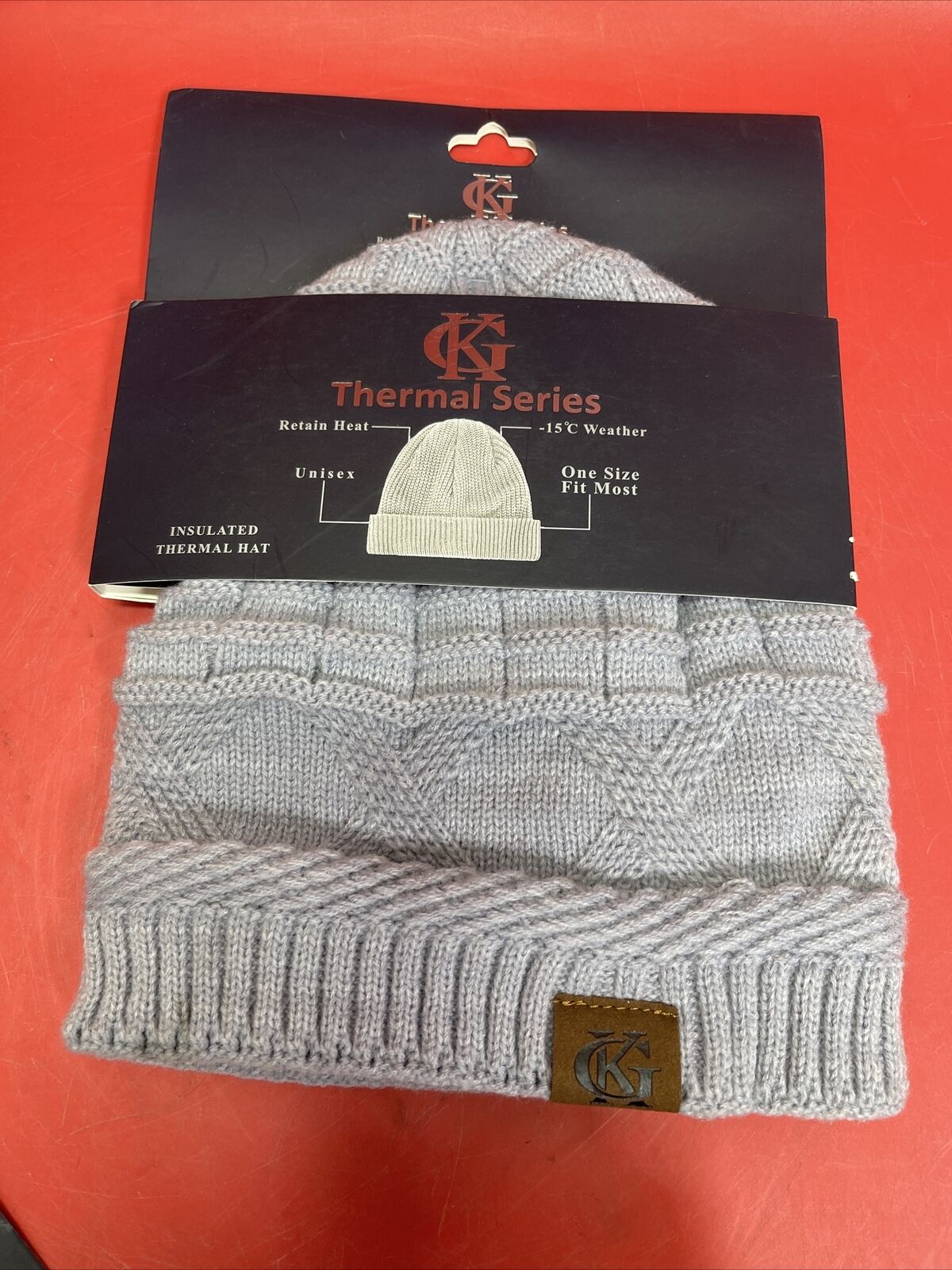 GK Thermal Series Insulated Thermal Hat Black & Grey