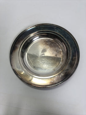 Silver Plate Serving Dish with Makers