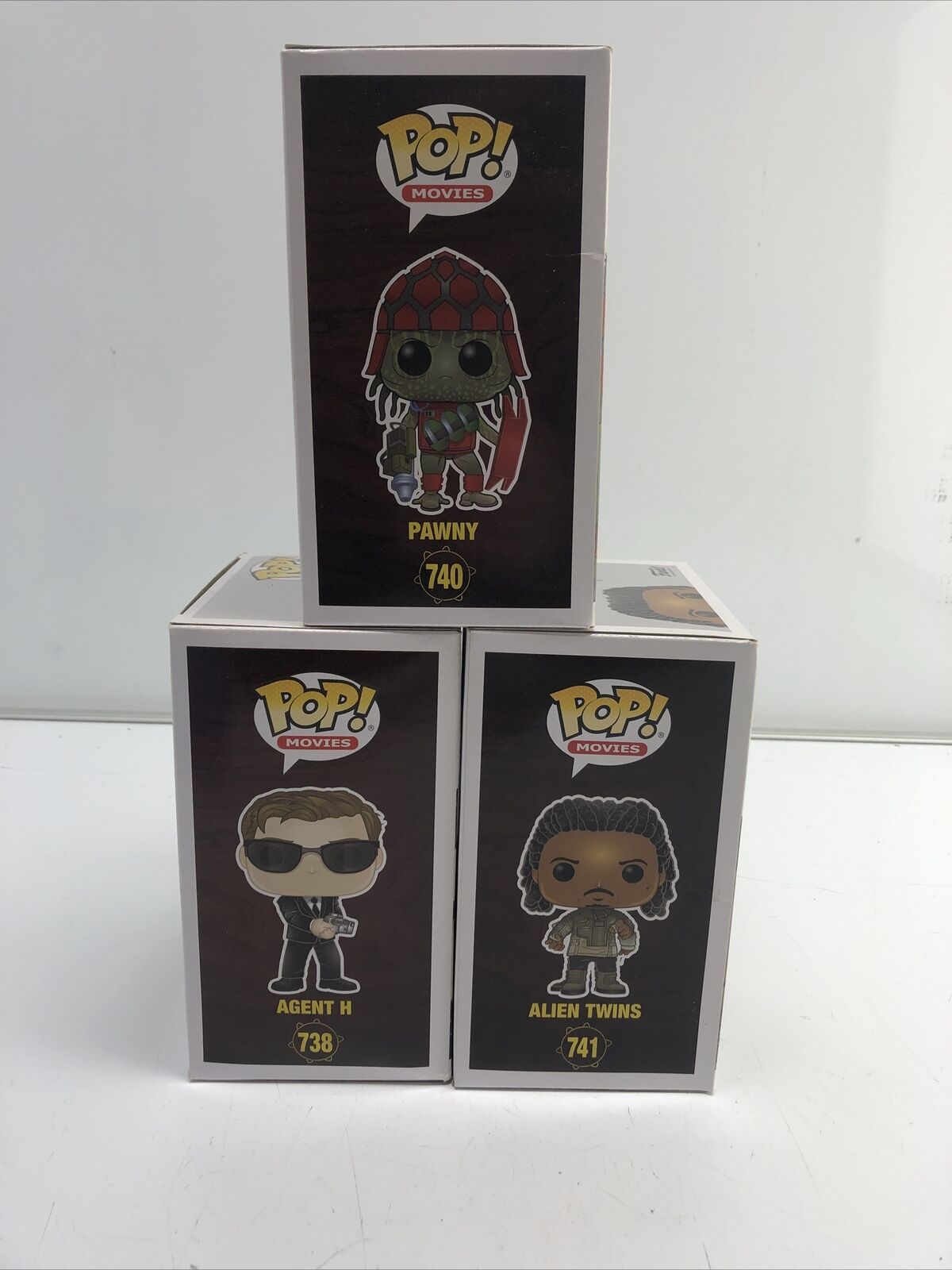MIB Funko Pop Lot Of 3 (738,740,741)